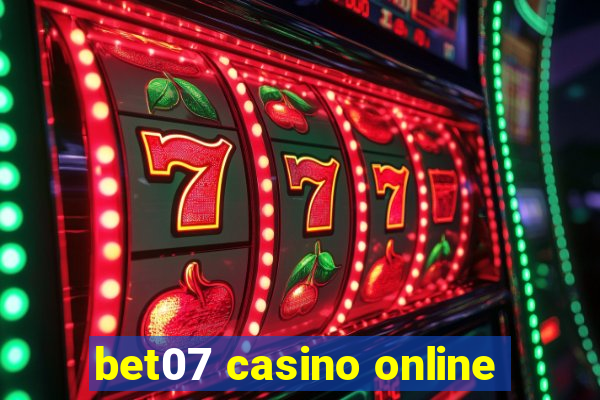 bet07 casino online